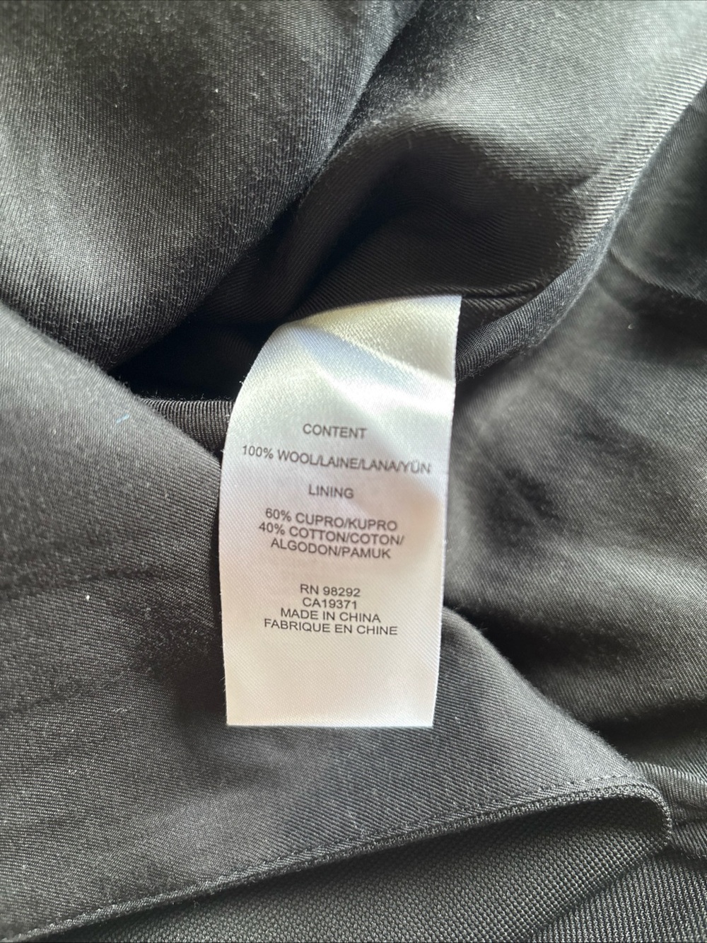 NWT Tibi Grain De Poudre Convertible Pleated Skirt Black Size 00 - Picture 12 of 15